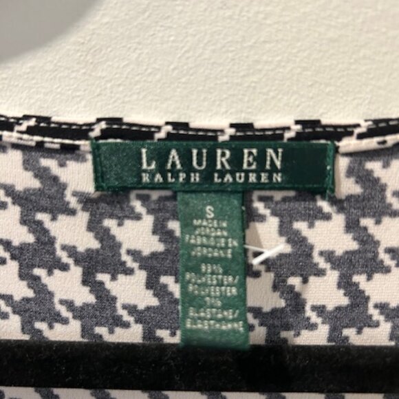 Ralph Lauren black and white checkered dress. Small - Picture 4 of 12
